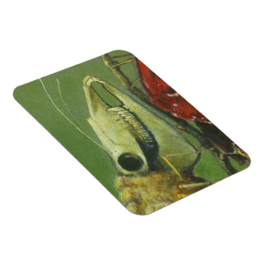 Gothic Surreal Moth Flexible Magnet (Rechte Seite)