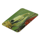 Gothic Surreal Moth Flexible Magnet (Linke Seite)