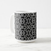 GOTHIC Tall White Tasse (Vorderseite Links)