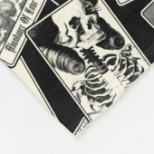 Gothic Tarot Card Viktorianisch Witchcraft Apothek Fleecedecke (Ecke)