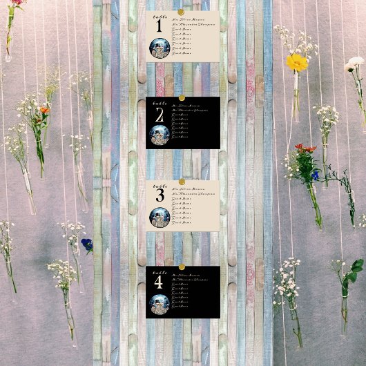 Gothic Tarot Liebhaber Hochzeitstisch ohne Sitzkar Einladung