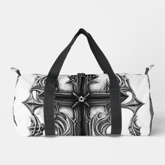 Gothic-Tasche Duffle Bag (Vorderseite)