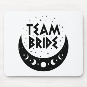Gothic-Team Braut Coven Hochzeit Junggesellinnenab Mousepad