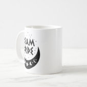 Gothic Team Bride Coven Wedding Junggeselinnen-Abs Kaffeetasse (Vorderseite Links)