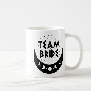 Gothic Team Bride Coven Wedding Junggeselinnen-Abs Kaffeetasse