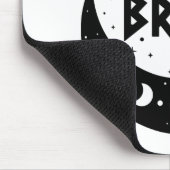 Gothic Team Bride Coven Wedding Junggeselinnen-Abs Mousepad (Ecke)
