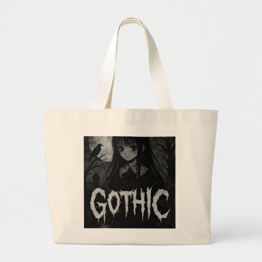 gothic teen bag jumbo stoffbeutel (Vorne)