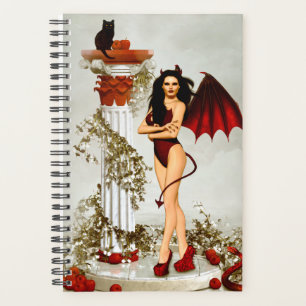 Gothic Teufelsmädchen Verführung Planer