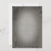 Gothic Text Mommy Einladung (Rückseite)