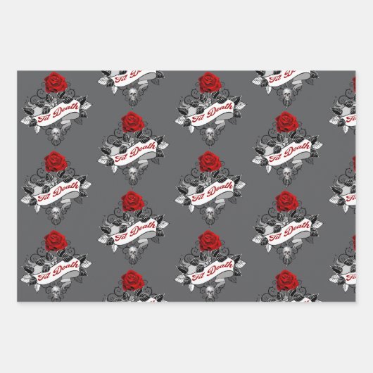 Gothic Til Death packen wir Papier (Vorderseite 2)