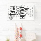 Gothic Till Death Do us Part Wedding Banner (Insitu)