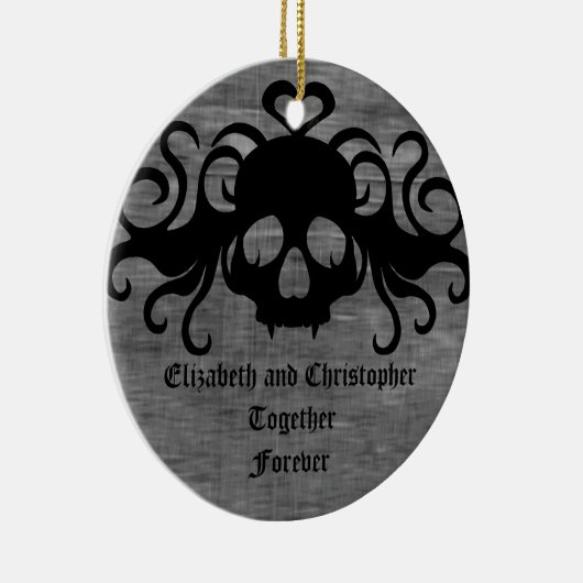 Gothic Together Forever Keramikornament (Rechts)