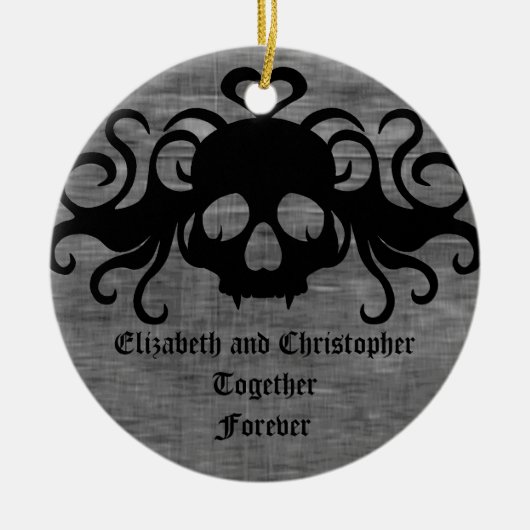 Gothic Together Forever Keramikornament (Vorne)