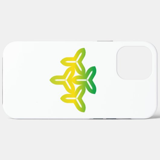 Gothic Tri-Blade Case-Mate iPhone Hülle (Rückseite (Horizontal))