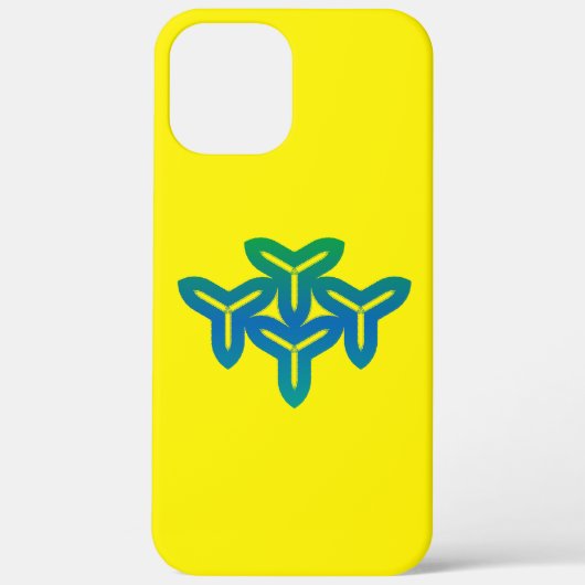 Gothic Tri-Blade Case-Mate iPhone Hülle (Rückseite)
