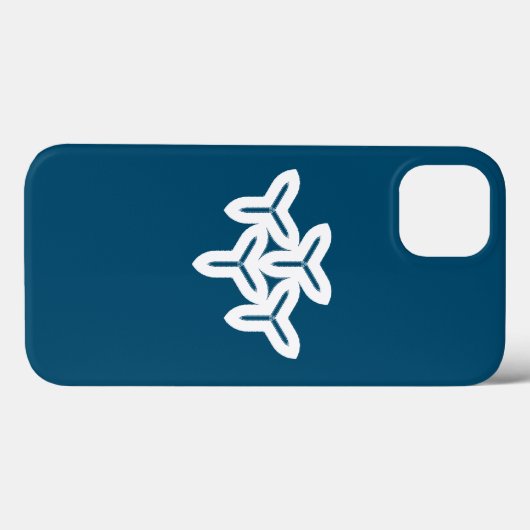 Gothic Tri-Blade Case-Mate iPhone Hülle (Rückseite (Horizontal))