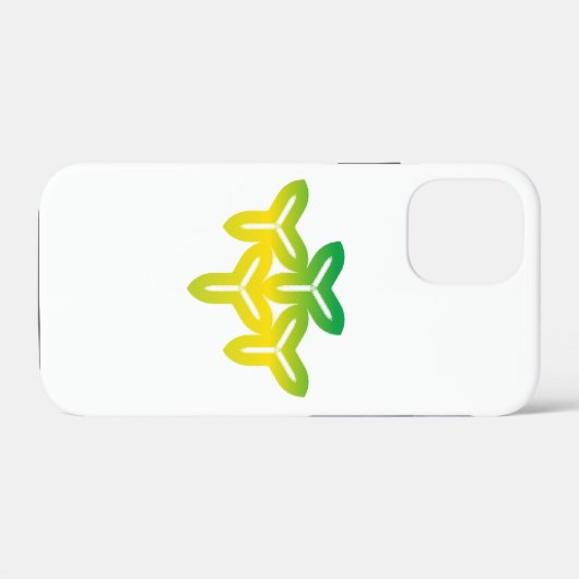 Gothic Tri-Blade Case-Mate iPhone Hülle (Rückseite (Horizontal))