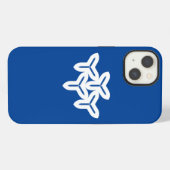Gothic Tri-Blade iPhone Hülle (Rückseite (Horizontal))