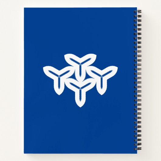 Gothic Tri-Blade Notizblock (Rückseite)