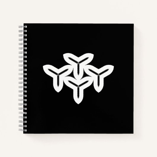 Gothic Tri-Blade Notizblock (Vorderseite)