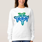 Gothic Tri-Blade Sweatshirt (Vorderseite)