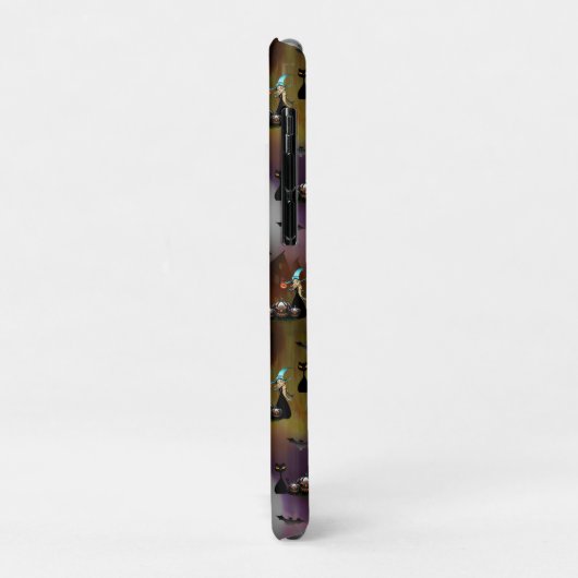 Gothic Trick-oder-Leckerei-Spinnennetz-Wiederholun Case-Mate iPhone Hülle (Hinten/Links)