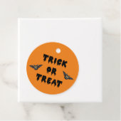 Gothic Trick oder Treten Niedlicher Fledermäuse Geschenkanhänger (Beispiel)