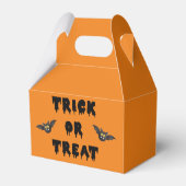 Gothic Trick oder Treten Niedlicher Fledermäuse Geschenkschachtel (Rückseite)