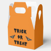 Gothic Trick oder Treten Niedlicher Fledermäuse Geschenkschachtel (Geöffnet)