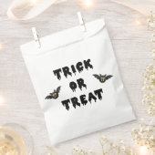 Gothic Trick oder Treten Niedlicher Fledermäuse Geschenktütchen (Ausgeschnitten)