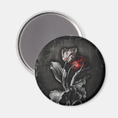 Gothic Tulips Magnet (Vorderseite/Rückseite)