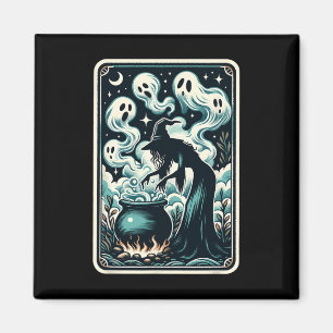 Gothic-Übernatürliche Tarotkarte Geistkessel Magnet