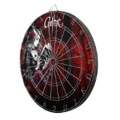 Gothic-Uhr Dartscheibe (Vorderseite rechts)