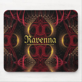 Gothic Valentine Gold hört dunkle Künste Mousepad