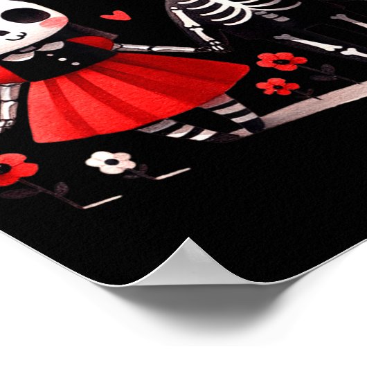 Gothic Valentine  Poster (Ecke)