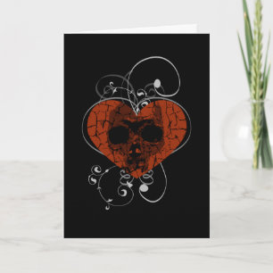 Gothic Valentine's Day Card Feiertagskarte