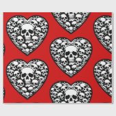Gothic Valentines Geschenkpapier (Flach)