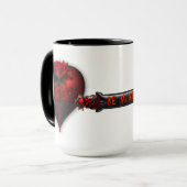 Gothic-Valentins-Kaffeetasse Tasse (Vorderseite Links)