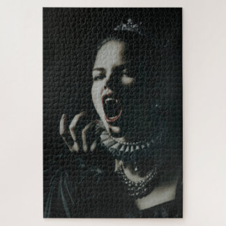 Gothic-Vampir-Königin-Jigsaw-Puzzle – Dark Fantasy Puzzle