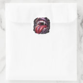 Gothic Vampir-Lippen Dark Fantasy Sticker (Tasche)