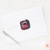 Gothic Vampir-Lippen Dark Fantasy Sticker (Umschlag)