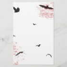 Gothic Vampire Bat Stationery