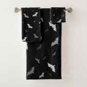 🦇 Gothic Vampire Bats Badhandtuch Set (Insitu)