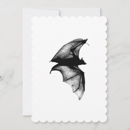 Gothic Vampire Bats Einladung (Rückseite)
