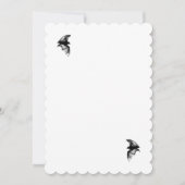 Gothic Vampire Bats Einladung (Vorderseite)