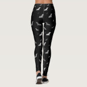 🦇 Gothic Vampire Bats Leggings (Rückseite)