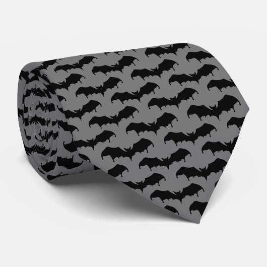 Gothic Vampire Bats Necktie Krawatte (Gerollt)
