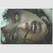 Gothic Vampire Emerald Nightshade Decoupage Seidenpapier (Vorderseite)