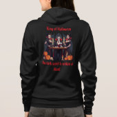 🧛 ‍ ♂️ Gothic Vampire Halloween Black Sweatshirt  (Rückseite)