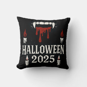 Gothic Vampire Halloween Kissen
